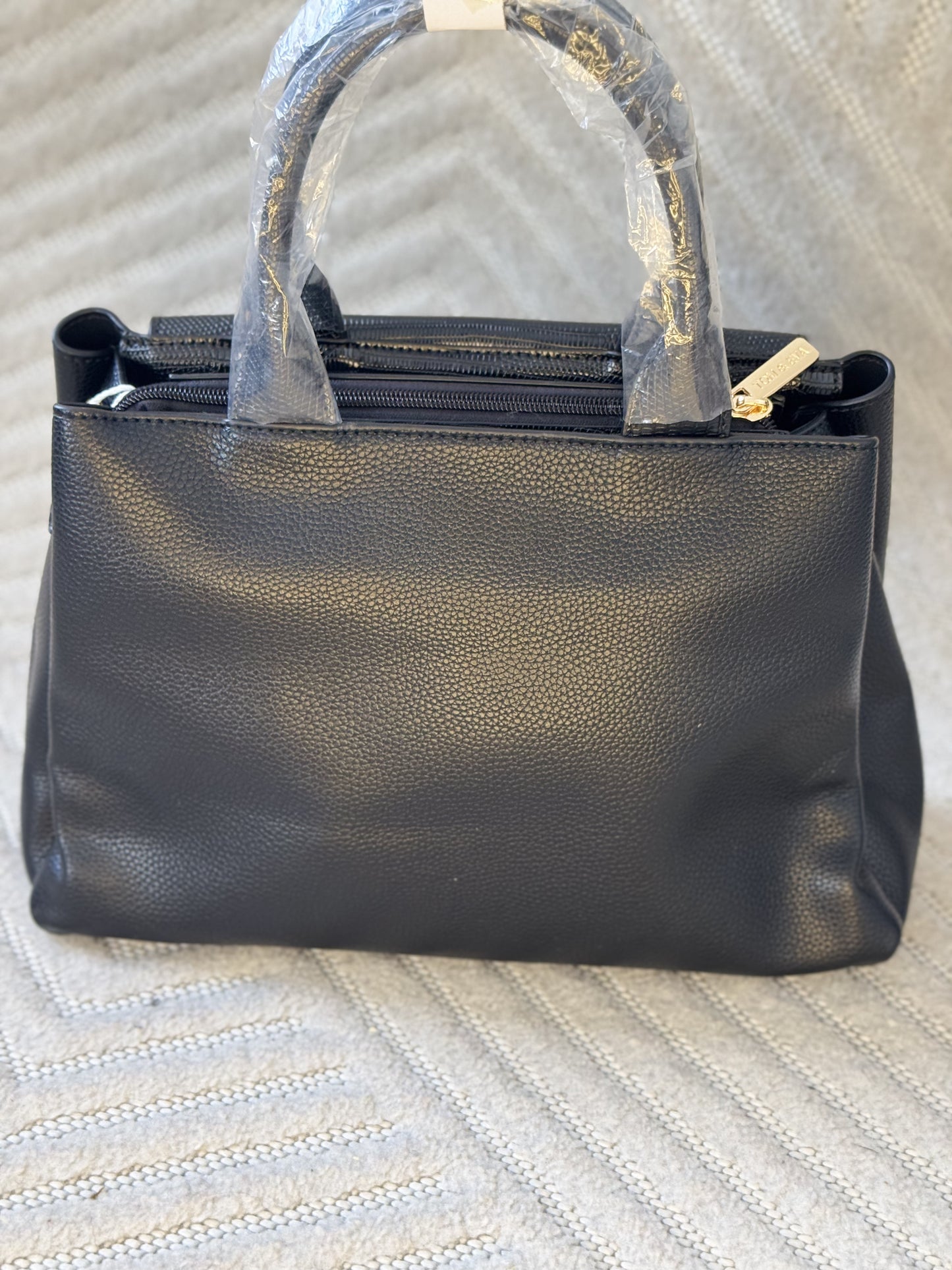 Sac trapèze classique noir