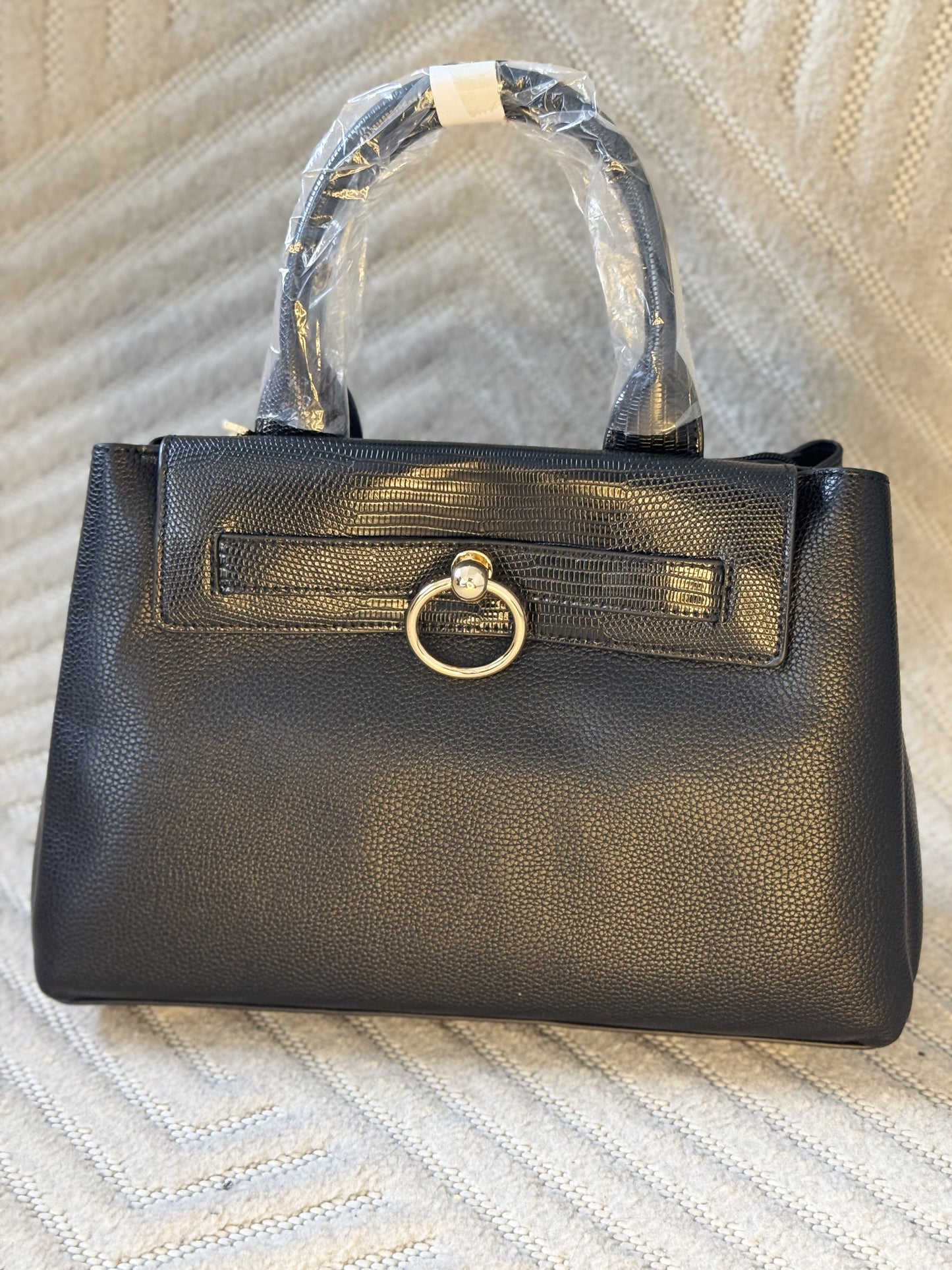 Sac trapèze classique noir