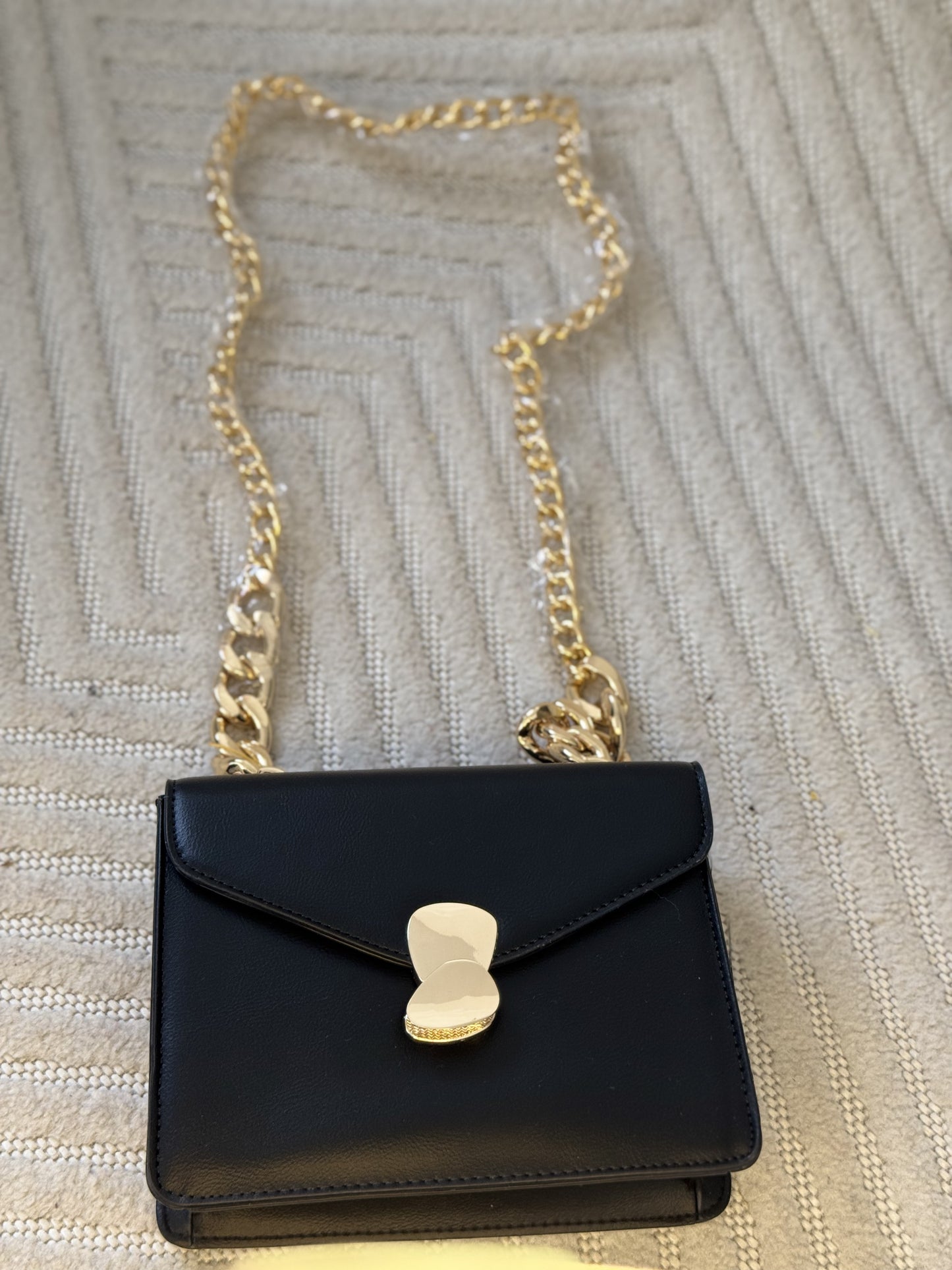 Sac carré noir