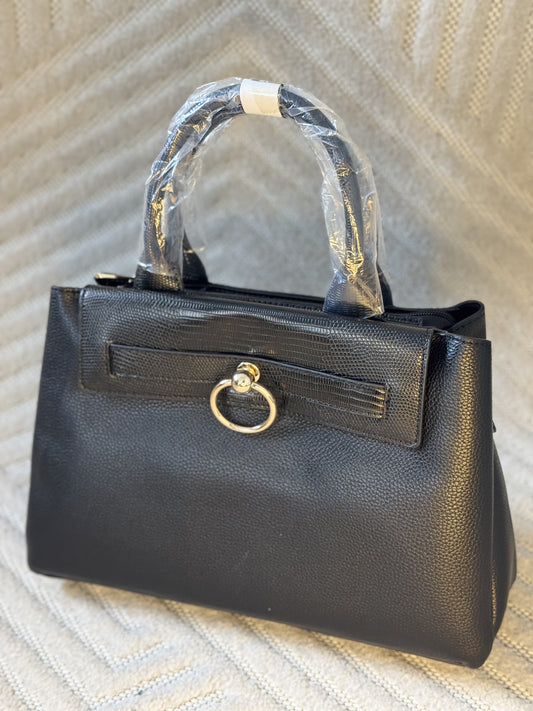Sac trapèze classique noir